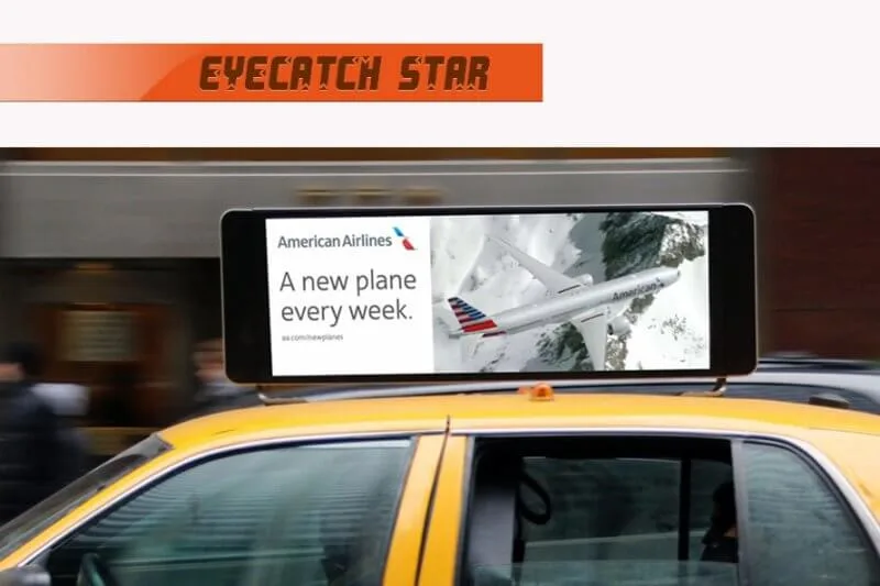 taxi top led display