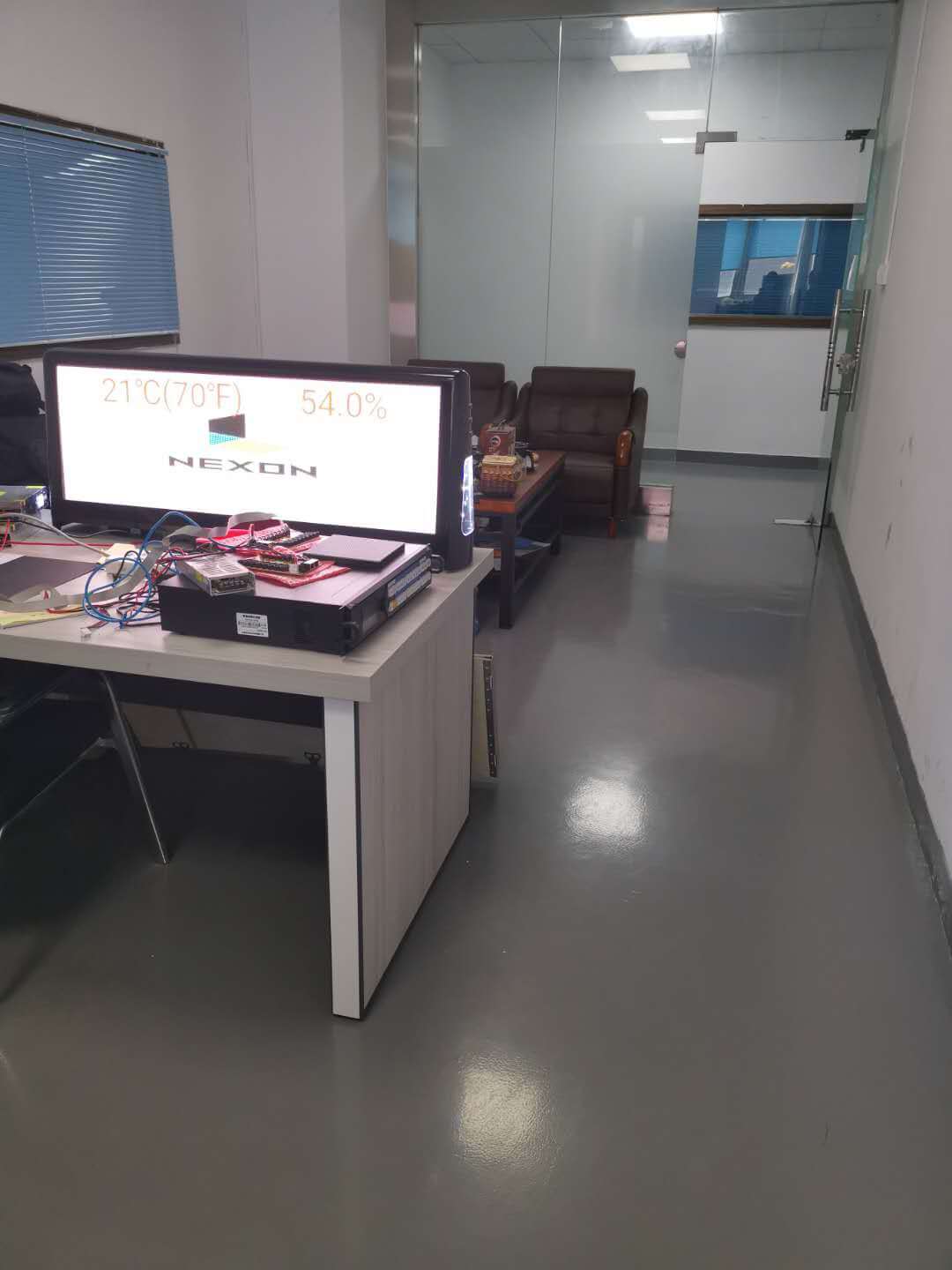 écran supérieur de taxi p2.5