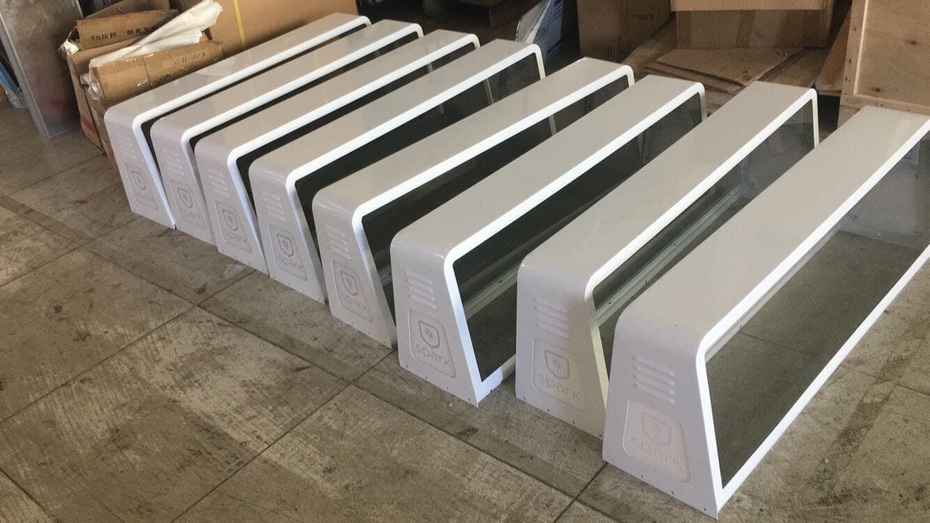 écran supérieur de taxi p3