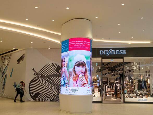 pantalla led cilindro,pantalla led columna