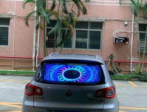Car Rear Window Transparent Led Display