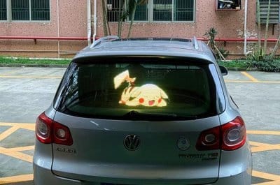Car Rear Window Transparent Led Display