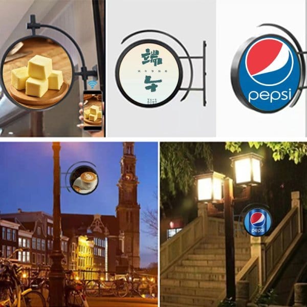 round led display case 2
