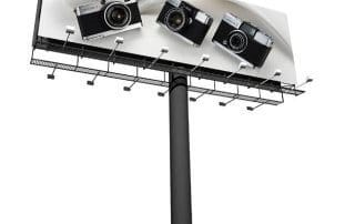 smart pole led screen,lamp post led display,pole led advertising screen
