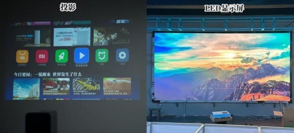 led screen vs projector,projector vs led screen