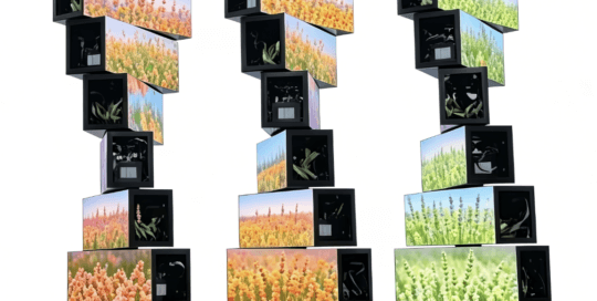DNA Helix Rotating Mechanical LED Screen,Holographic DNA 360° Rotating LED Display,DNA led screen